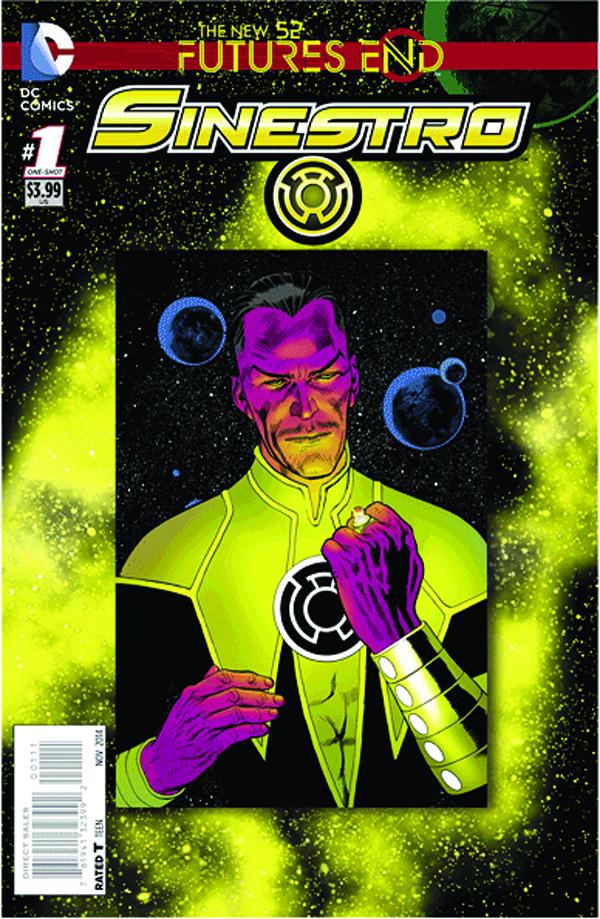 Sinestro Futures End #1  cover