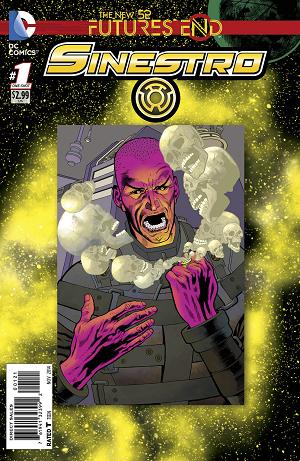 Sinestro Futures End #1 cover