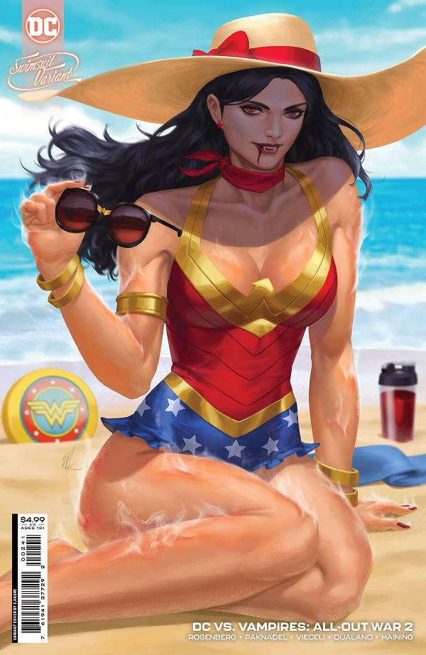 Dc Vs Vampires All-Out War #2 CVR D EJIKURE SWIMSUIT cover