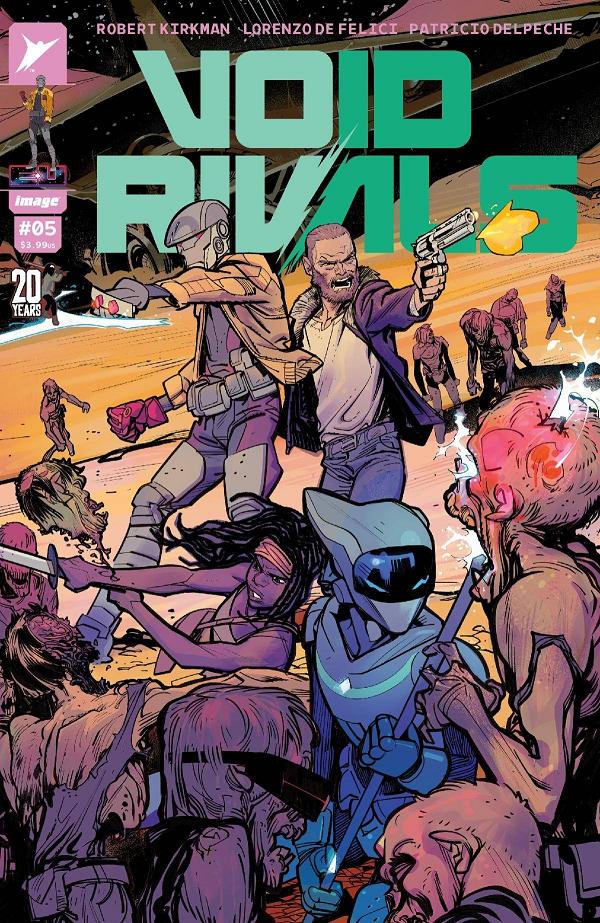 Void Rivals #5 CVR F TWD 20TH ANNV HUGHES cover