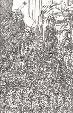 Void Rivals #1 CVR B BRATUKHIN B&W cover