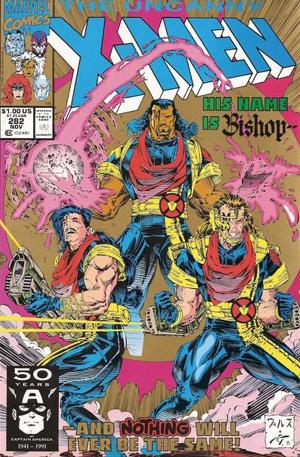 Uncanny X-Men #282 Gold 2nd Printing cover