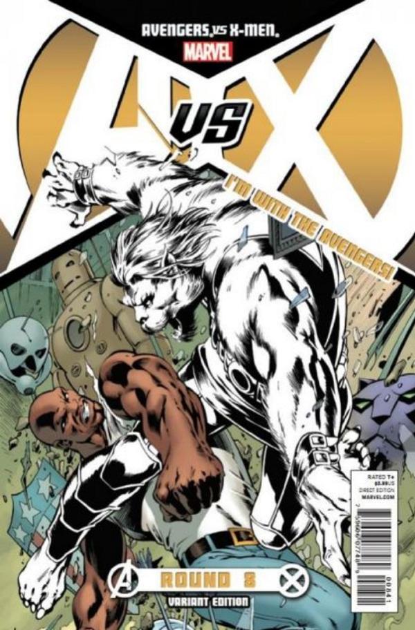 Avengers Vs X-Men #8 Avengers Variant cover