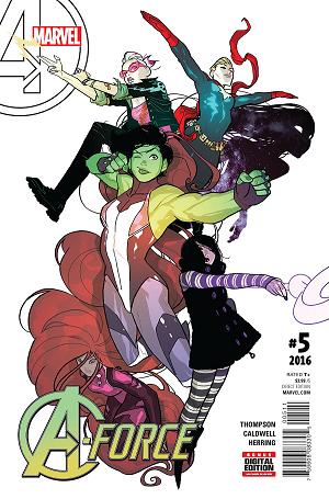 A-Force #5 cover