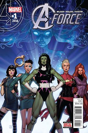 A-Force #1 cover