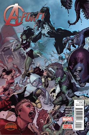 A-Force #5 cover