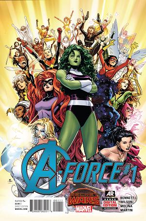 A-Force #1 cover