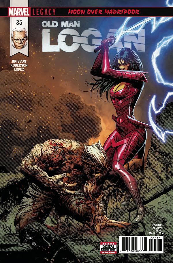 Old Man Logan #35  cover
