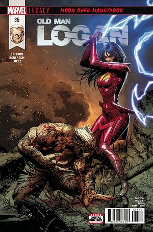 Old Man Logan #35 cover