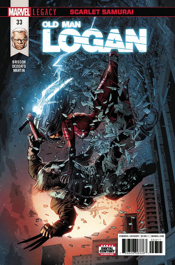 Old Man Logan #33  cover