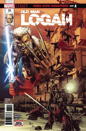 Old Man Logan #34 cover