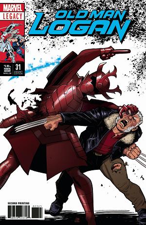 Old Man Logan #31 2ND PTG STEWART cover