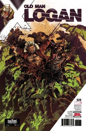Old Man Logan #28 cover