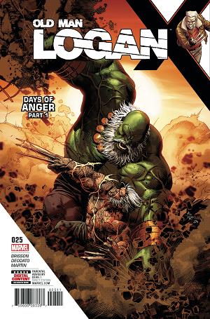 Old Man Logan #25  cover