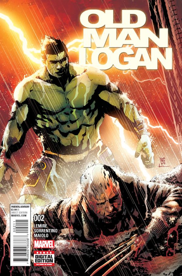 Old Man Logan #2  cover