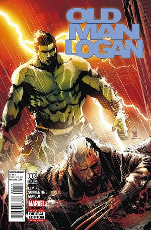 Old Man Logan #2 SORRENTINO 2ND PTG cover