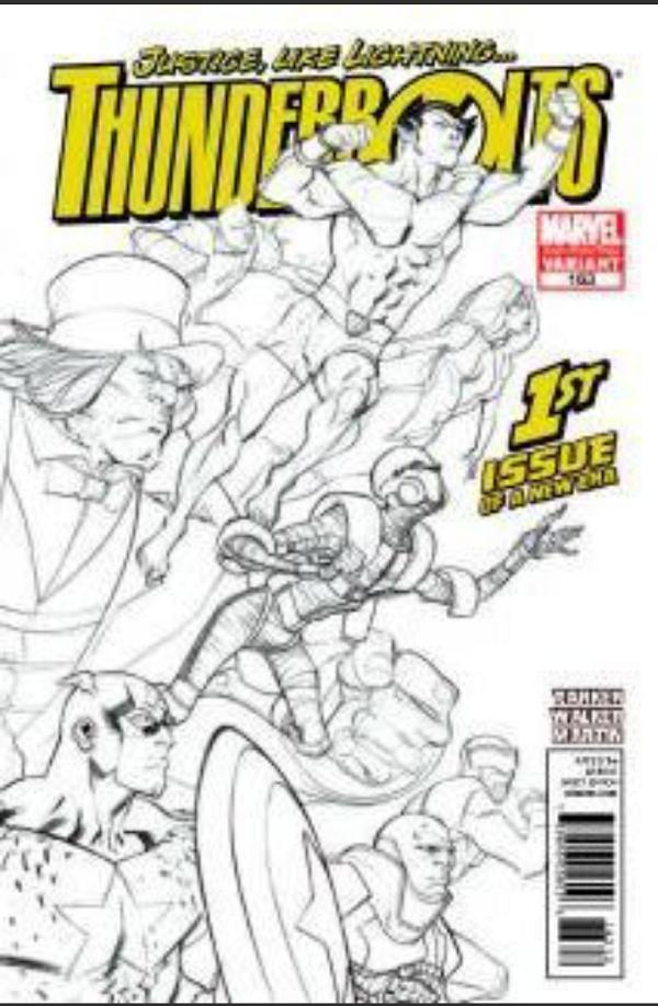 Thunderbolts #163 2nd Printing cover