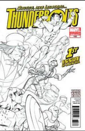 Thunderbolts #163 2nd Printing cover