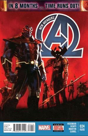 New Avengers #24 2nd Printing cover