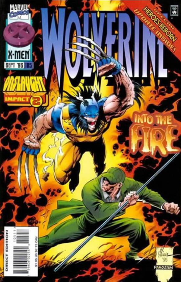 Wolverine #105  cover