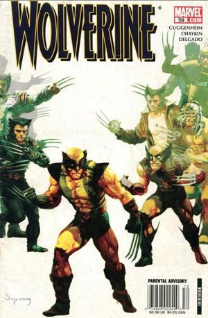 Wolverine #59  cover