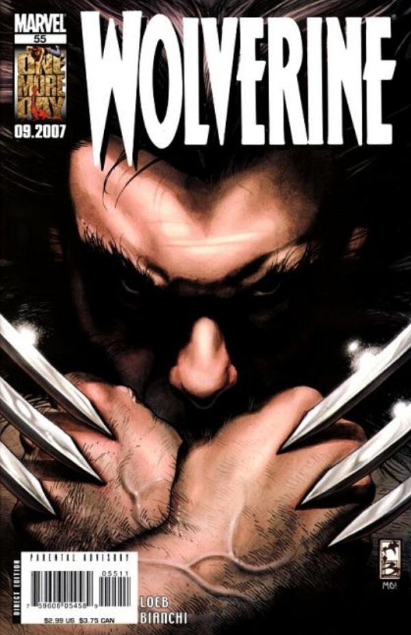 Wolverine #55  cover
