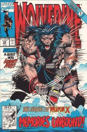 Wolverine #48  cover