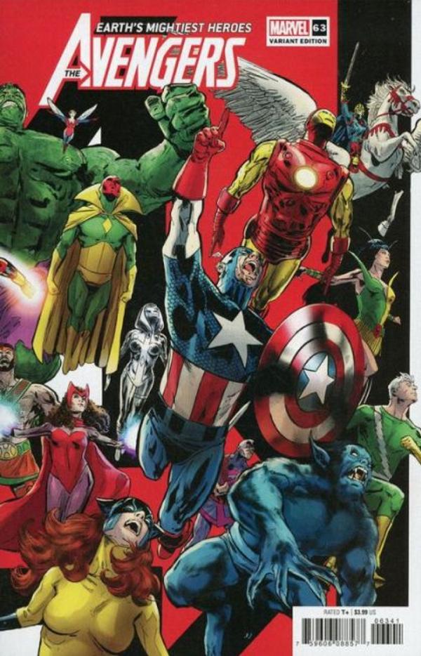 Avengers #63 1970s Avengers Assemble Connecting cover