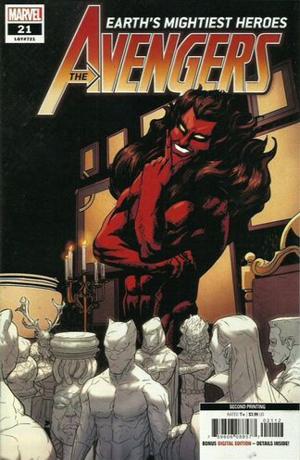 Avengers #21 2nd Printing cover