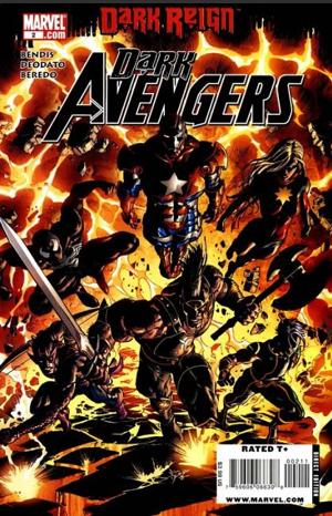 Dark Avengers #2 cover