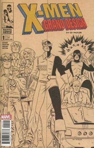 X-Men: Grand Design (2017) #1 2nd Printing cover