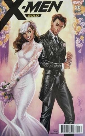X-Men: Gold (2017) #30 Polybag "Classified - Rogue & Gambit" Variant cover