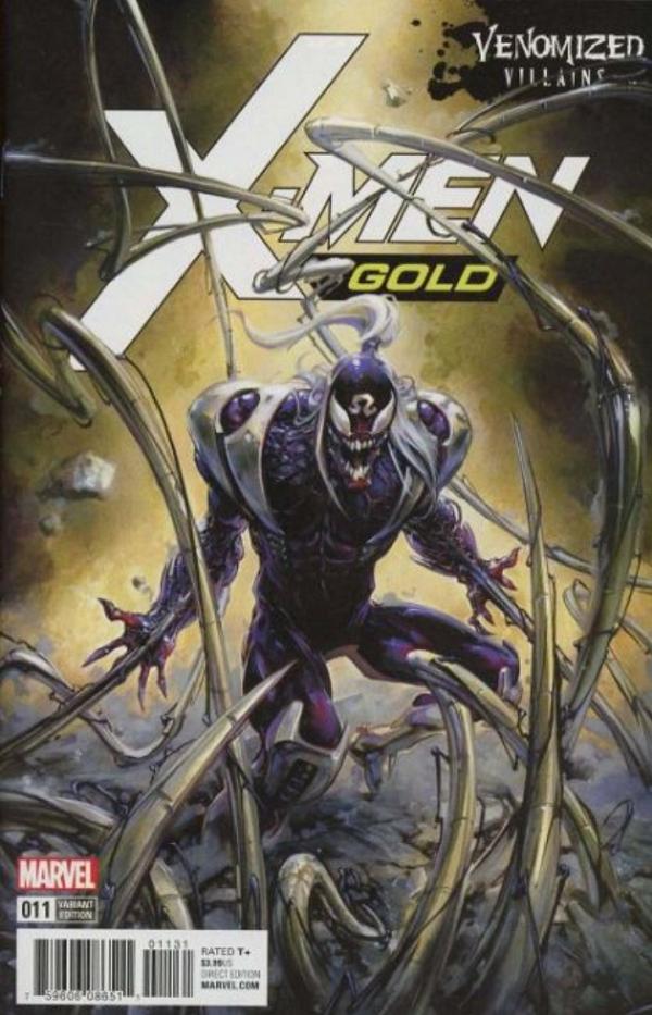 X-Men: Gold (2017) #11 Venomized Villains Variant cover