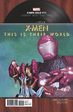 X-Men: Gold (2017) #11 Marvel Rock-N-Roll Variant cover