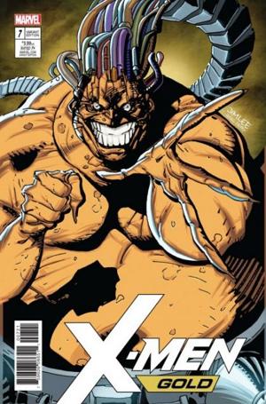 X-Men: Gold (2017) #7 X-Men Trading Card Variant cover