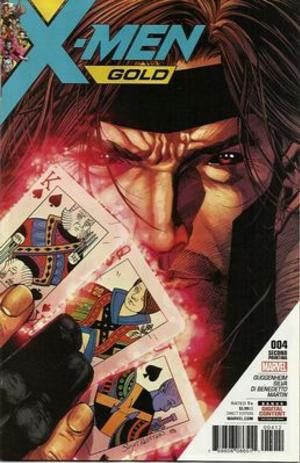X-Men: Gold (2017) #4 2nd Printing cover