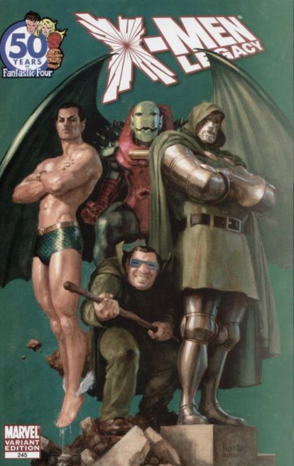 X-Men Legacy #245 Fantastic Four 50th Anniversary Variant cover