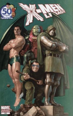 X-Men Legacy #245 Fantastic Four 50th Anniversary Variant cover