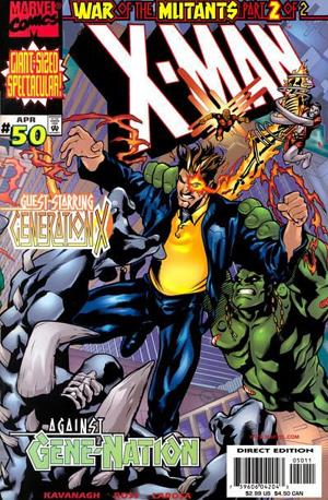 X-Man (1995) #50 cover
