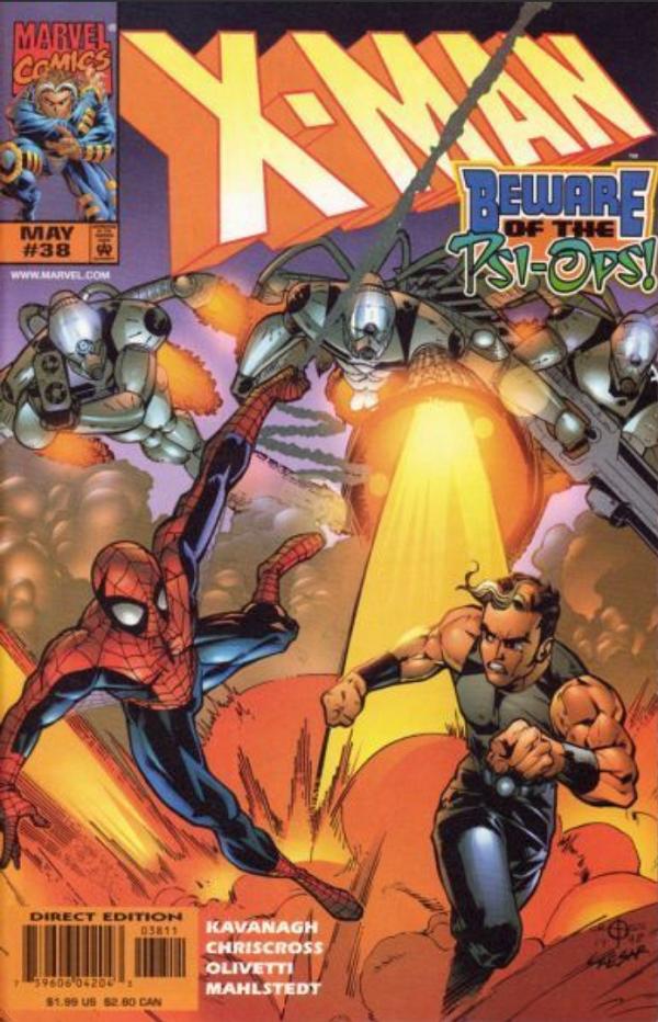 X-Man (1995) #38  cover