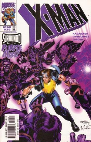 X-Man (1995) #36  cover