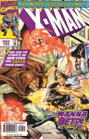 X-Man (1995) #33  cover