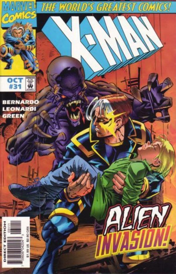 X-Man (1995) #31  cover