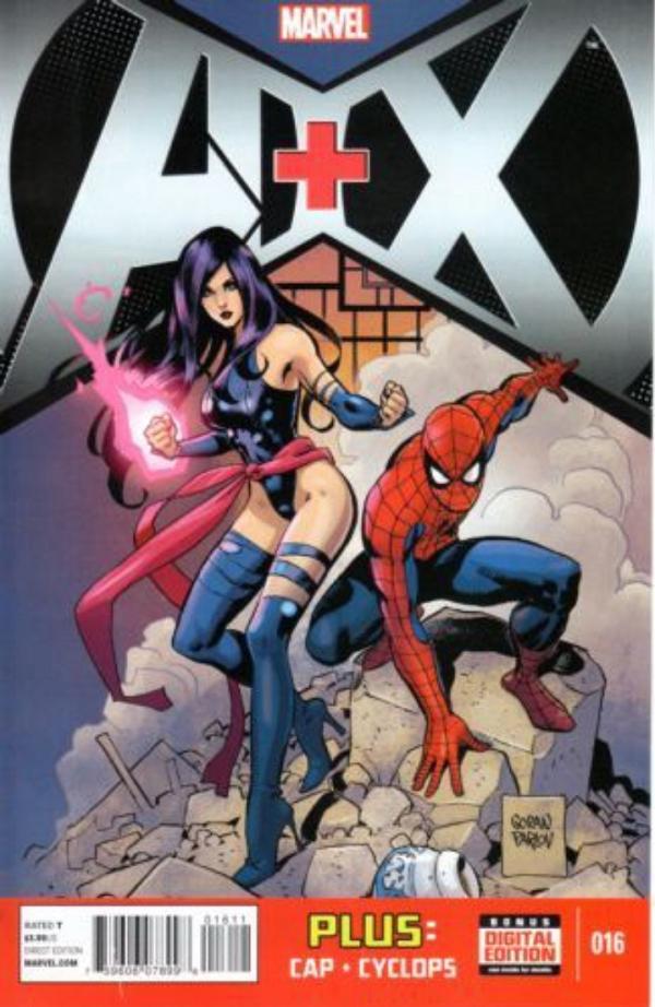 A Plus X #16 cover by Goran Parlov