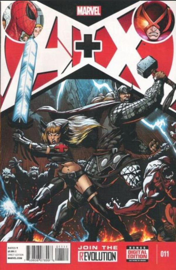 A Plus X #11 cover by Mark Texeira