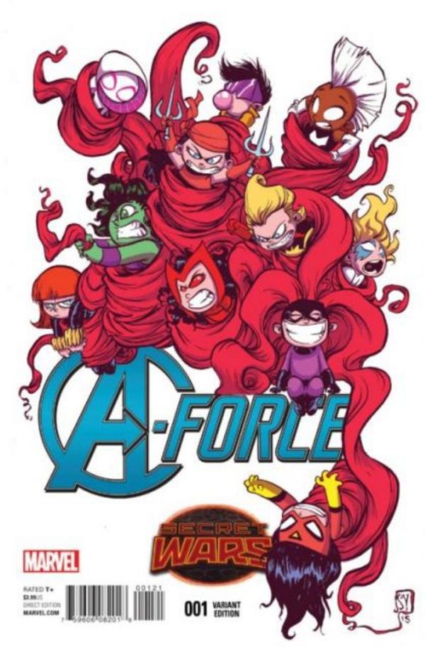 A-Force #1 Variant B cover
