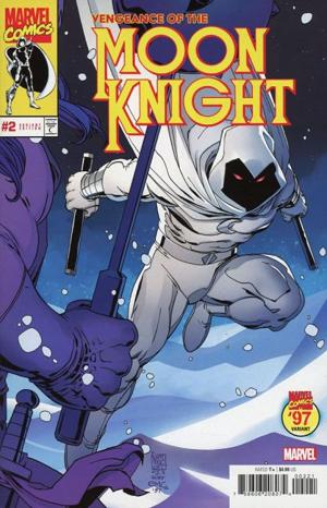 Vengeance Of The Moon Knight #2 CAMUNCOLI MARVEL 97 cover