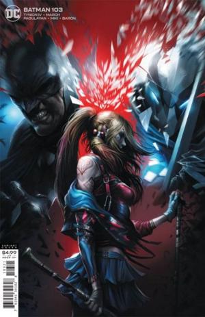 Batman #103 CARD STOCK MATTINA cover