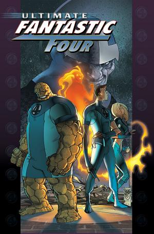 Ultimate Fantastic Four Omnibus Vol. 2 Pasual Ferry Thanos Cover [Dm Only]