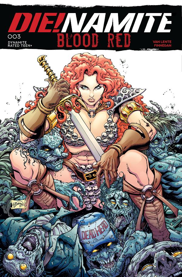 Die!Namite Blood Red #3 CVR D CVR D WILL ROBSON cover